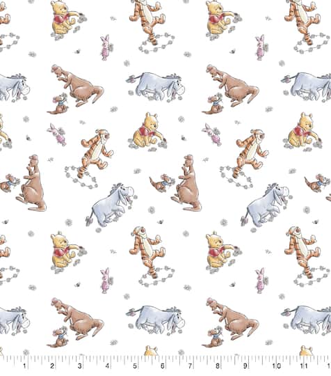 Disney Pooh & Friends Cotton Fabric